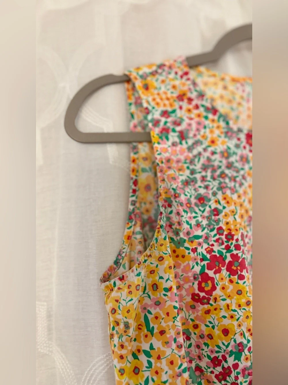 J.Crew Re-Imagined Multicolor Floral Sleeveless Midi Dress Size 2